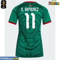 Mexiko Santiago Gimenez #11 Heimtrikot Frauen EM 2024 Kurzarm
